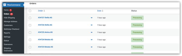 pingwoo - abea schnittstelle woocommerce