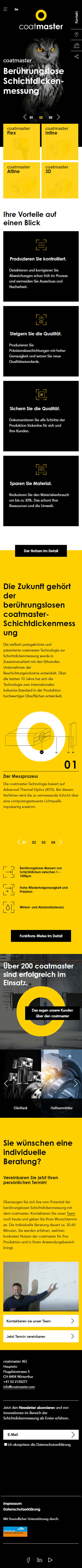 Mobile Coatmaster