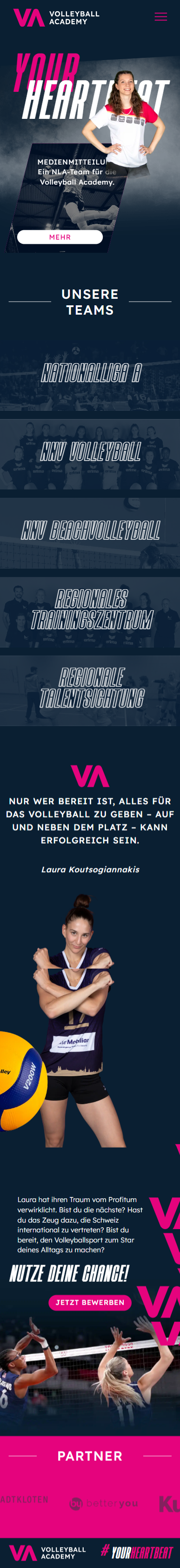 Volleyball Academy Mobile
